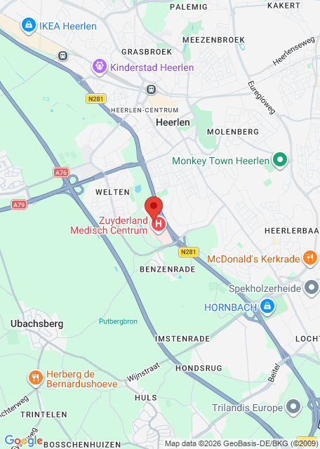 Google maps image for General Practitioners Emergency Post Eastern South Limburg