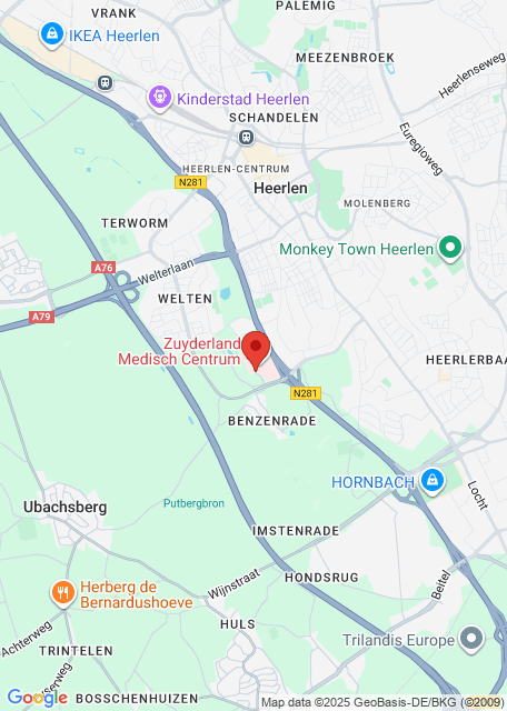 Google maps afbeelding voor Huisartsen Spoedpost Oostelijk Zuid-Limburg