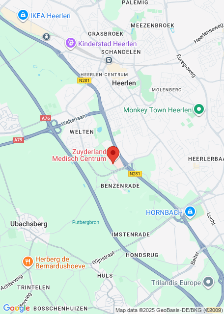 Google maps afbeelding voor Huisartsen Spoedpost Oostelijk Zuid-Limburg