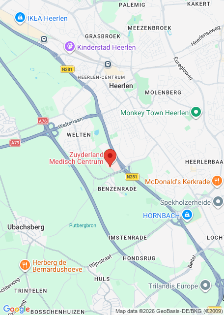 Google maps afbeelding voor Huisartsen Spoedpost Oostelijk Zuid-Limburg
