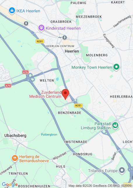 Google maps afbeelding voor Huisartsen Spoedpost Oostelijk Zuid-Limburg